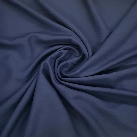 navy blue rayon fabric